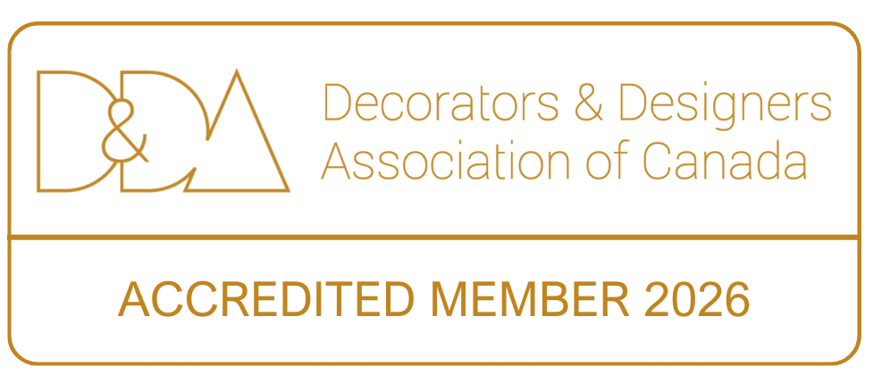 Accredited Member of the Decorators and Designers Association of Canada